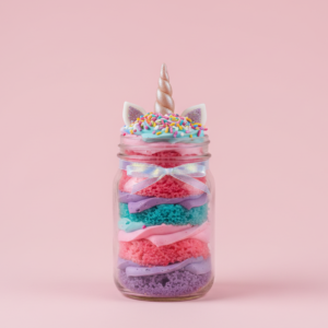 Unicorn Jar Cake