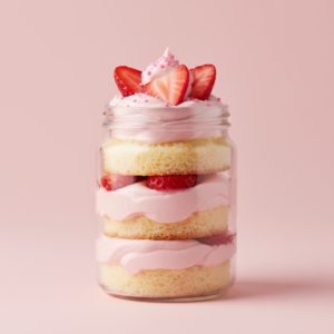 Strawberry Jar Cake