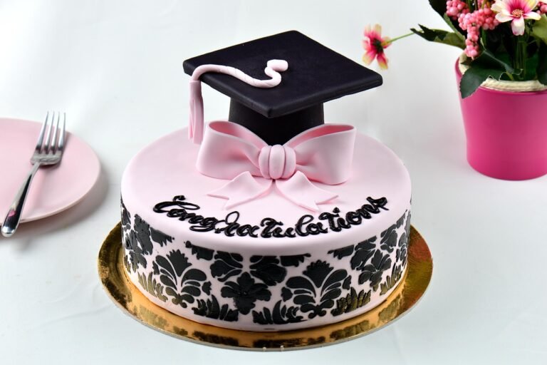 graduation cake, cake, dessert, delicious, sweet, bake, eat, cream, pastries, happy birthday, chocolate, sweets, baking, bakery, tasty, baked