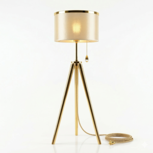Gold Accent Standing Lamp