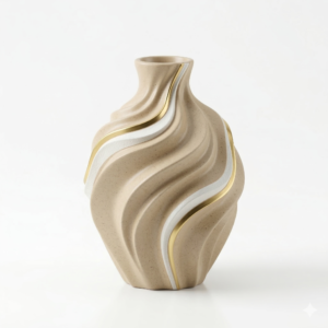 Ceramic Wave Vase