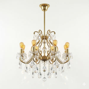 Crystal Drop Chandelier