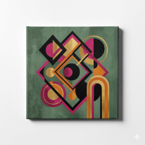 Abstract Canvas Painting