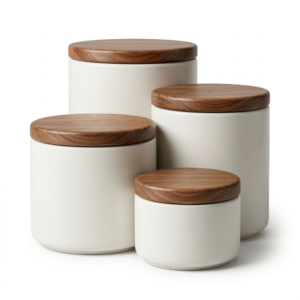 Ceramic Storage Jars Set