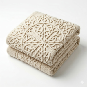 Cozy Knit Throw Blanket