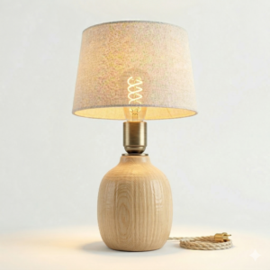 Nordic Wooden Table Lamp