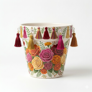 DIY Painted Flower Pot