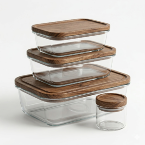 Glass Storage Containers Set