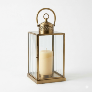 Glass Candle Lantern