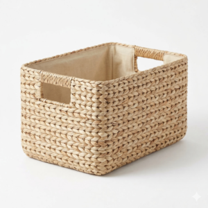 Woven Bathroom Storage Basket