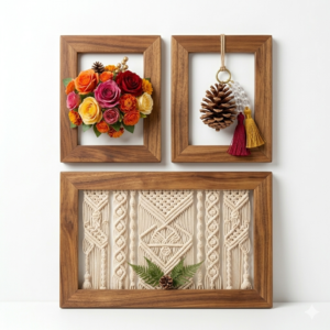 Wooden Wall Frame Set